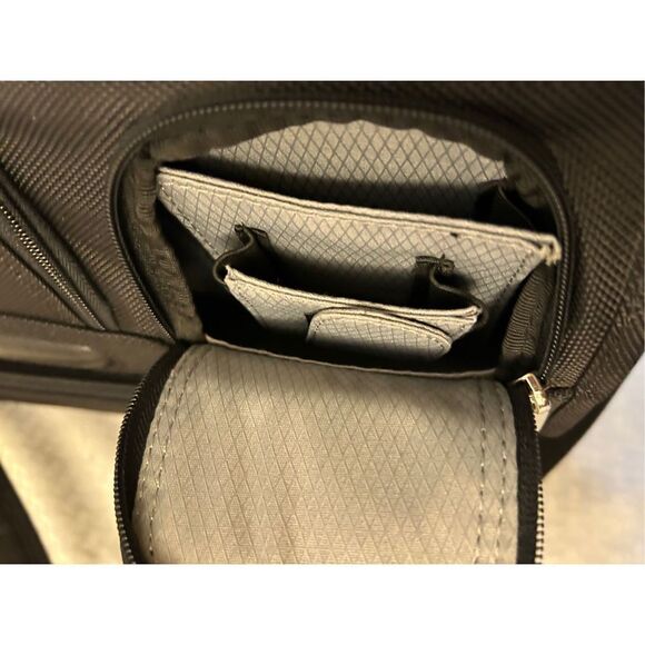 Samsonite laptop computer bag padded black 17x14x5.5" multi compartments - Picture 9 of 12